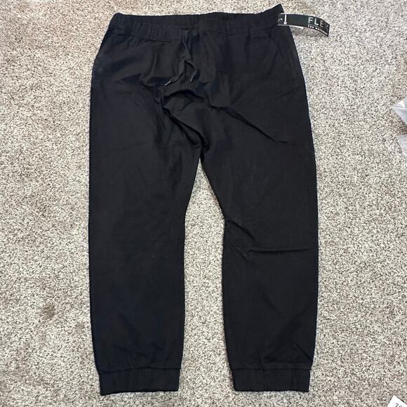 SOUTHPOLE Men's Stretch Twill Casual Jogger Pants Size 5XB In Black - Picture 3 of 12